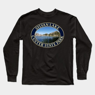 Sylvan Lake at Custer State Park in South Dakota Long Sleeve T-Shirt